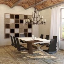 Дизайн частного дома в средневековом стиле.