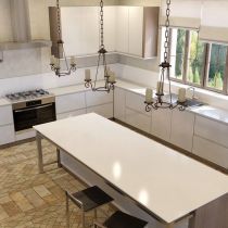 Дизайн частного дома в средневековом стиле.